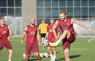 Galatasaray, yeni sezon hazırlıklarını sürdürdü