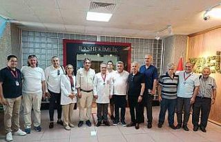 Gazeteciler BEUN Hastanesi’nde sağlık taramasından...