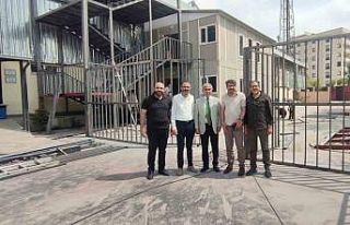 Gazetecilerden, basın tribününün yeniden düzenlenmesi...