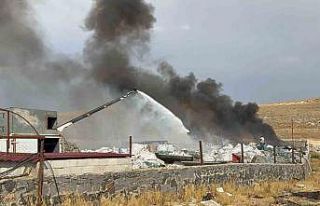 Gaziantep’te geri dönüşüm fabrikasında yangın