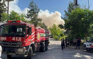 Gaziantep’te halı fabrikasında yangın