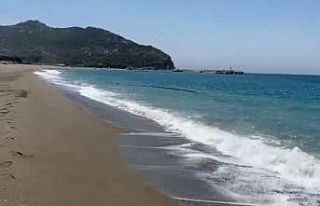 Gazipaşa Selinus Sahili kıyısında 500 metrelik...