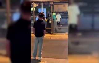 Genç kızların kavgası kameraya yansıdı