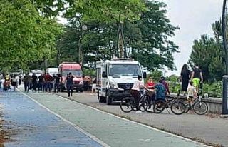 Giresun’da boğulma tehlikesi geçiren şahıs hastaneye...