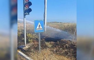 Gönen’de çıkan ot yangını kontrol altına alındı