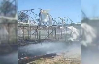 Gönen’de çıkan ot yangınında maddi zarar oluştu