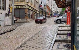 Gümüşhane’de 10 dakika süren sağanak su baskınlarına...