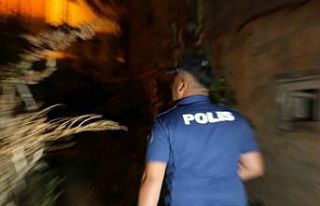 Hakkari polisinden metruk evler ve ormanlık alanlarda...