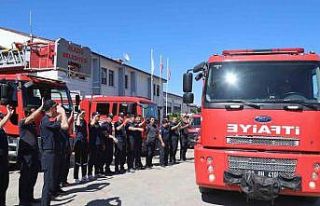 Hatay’daki orman yangınına Elazığ Belediyesinden...