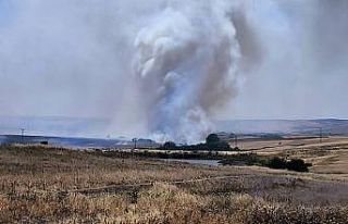 Hayrabolu’da çıkan anız yangını söndürüldü