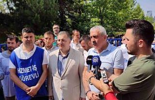 Hizmet-İş Sendikası Genel Başkan Vekili Özdemir:...