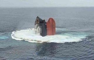 Husilerin batırdığı Eternity C yük gemisindeki...