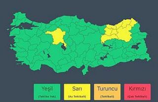 İçişleri Bakanlığı’ndan 9 il için sarı kodlu...