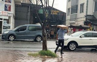 Iğdır’da kavurucu sıcakların ardından sağanak...