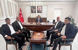 İl Meclis Üyelerinden Kaymakam Dertlioğlu’na...