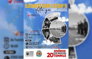 İlkadım’dan Lozan’a Ata’ya saygı koşusu