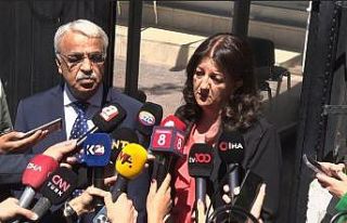 İmralı heyeti, Cumhurbaşkanı Erdoğan ile görüşme...