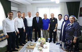 İncirliova protokolü gazi Çalışkan’ı unutmadı