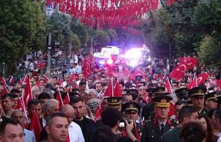 Isparta’da 15 Temmuz’un 9. yılında şehitler...