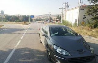 Isparta’da iki otomobil çarpıştı: 1 yaralı