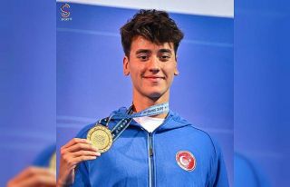 İzmitli yüzücü, Avrupa’da üst üste altın...