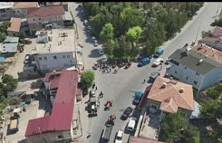 Jandarmadan motosikletlere şok uygulama