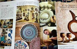 Japonya’nın seyahat dergisi Kütahyalı çini sanatçısına...