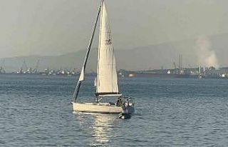 Kadın yelkenci, 1500 deniz milini 15 gün 6 saat...