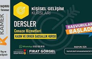 Kahramanmaraş’ta gassallık eğitimi başlıyor