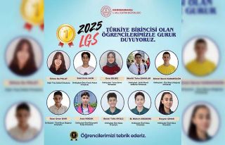 Kahramanmaraş’ta LGS’de büyük başarı: 10...