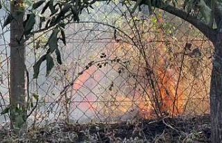 Karabük’te çıkan anız yangınında 25 dönüm...