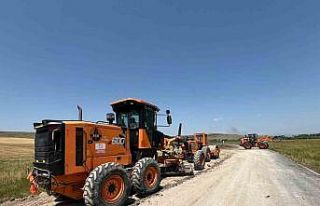 Karayolları Kayaköprü-Ani Ören Yeri yolunu genişletiyor