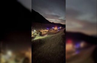 Kars-Kağızman-Ağrı yoluna sel engeli