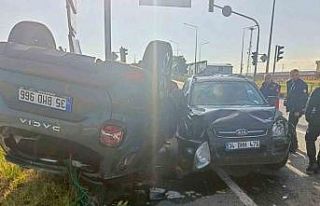 Kars’ta trafik kazası: 2 yaralı