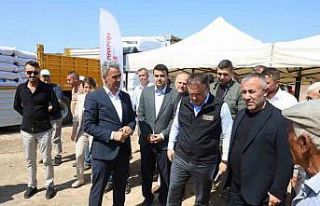 Kaşıkçı mahallesine yangın sonrası destekler...