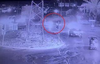 Kasksız kullandığı motosikletle yaptığı kaza...