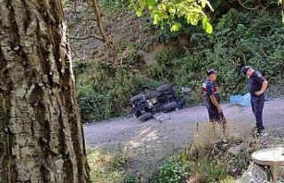 Kastamonu’da ATV devrildi: 1 ölü, 1 yaralı