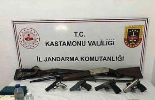 Kastamonu’da silah kaçakçılarına yönelik jandarmadan...