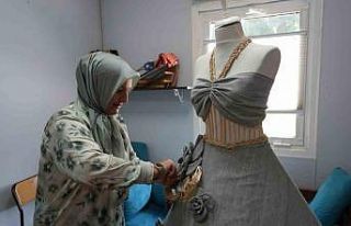 Kavurucu sıcaklarda kenevirden üretilen kıyafetlere...