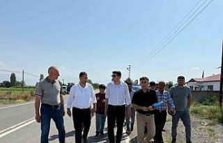 Kaymakam Erdoğan’dan köy ziyareti