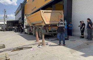 Kaynak sırasında damper kapağının kapanması...