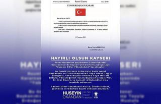 Kayseri’ye Yabancı Diller Yüksekokulu müjdesi