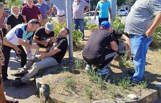 Kaza sonrası gösterdikleri davranış ile tüm Türkiye’ye...