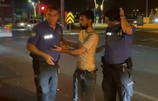 Kaza yapan alkollü ve ehliyetsiz sürücüden pes...