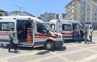 Kazada devrilip, tekrar tekerlerinin üzerine düştü