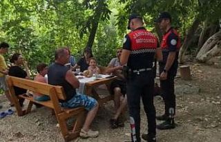 Kazdağları’nda jandarmadan yangın denetimi