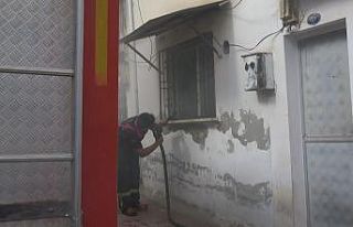 Kilis’te evde çıkan yangın kısa sürede söndürüldü