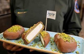 Kilosu bin lira olan bu dondurma sıcak havada yok...