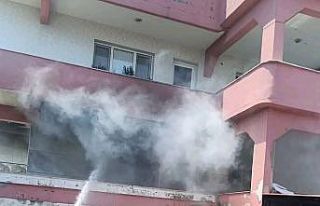 Kırıkhan’da ev yangını