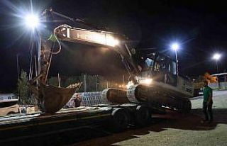 Kırıkkale Belediyesi, orman yangınına müdahale...